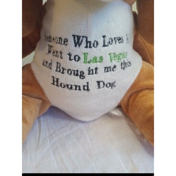 Royal Plush Toys Hound Dog Puppy Vegas Brown 12 Inch Plush Stuffed Animal Toy... - Picture 4 of 5